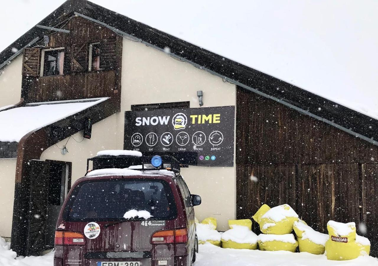 Snow Time Cottage 구다우리 외부 사진